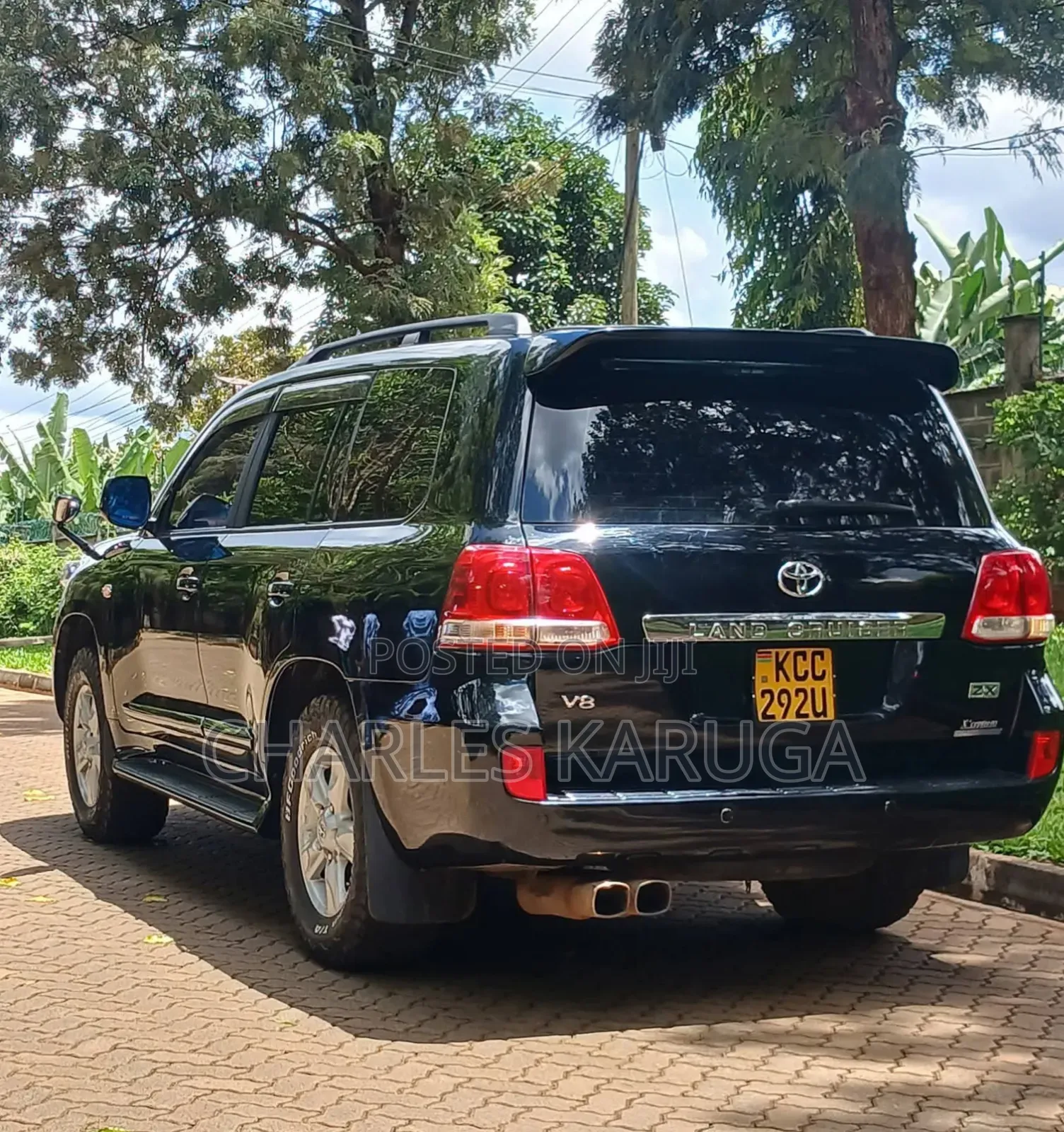 Toyota Land Cruiser 2008 Black