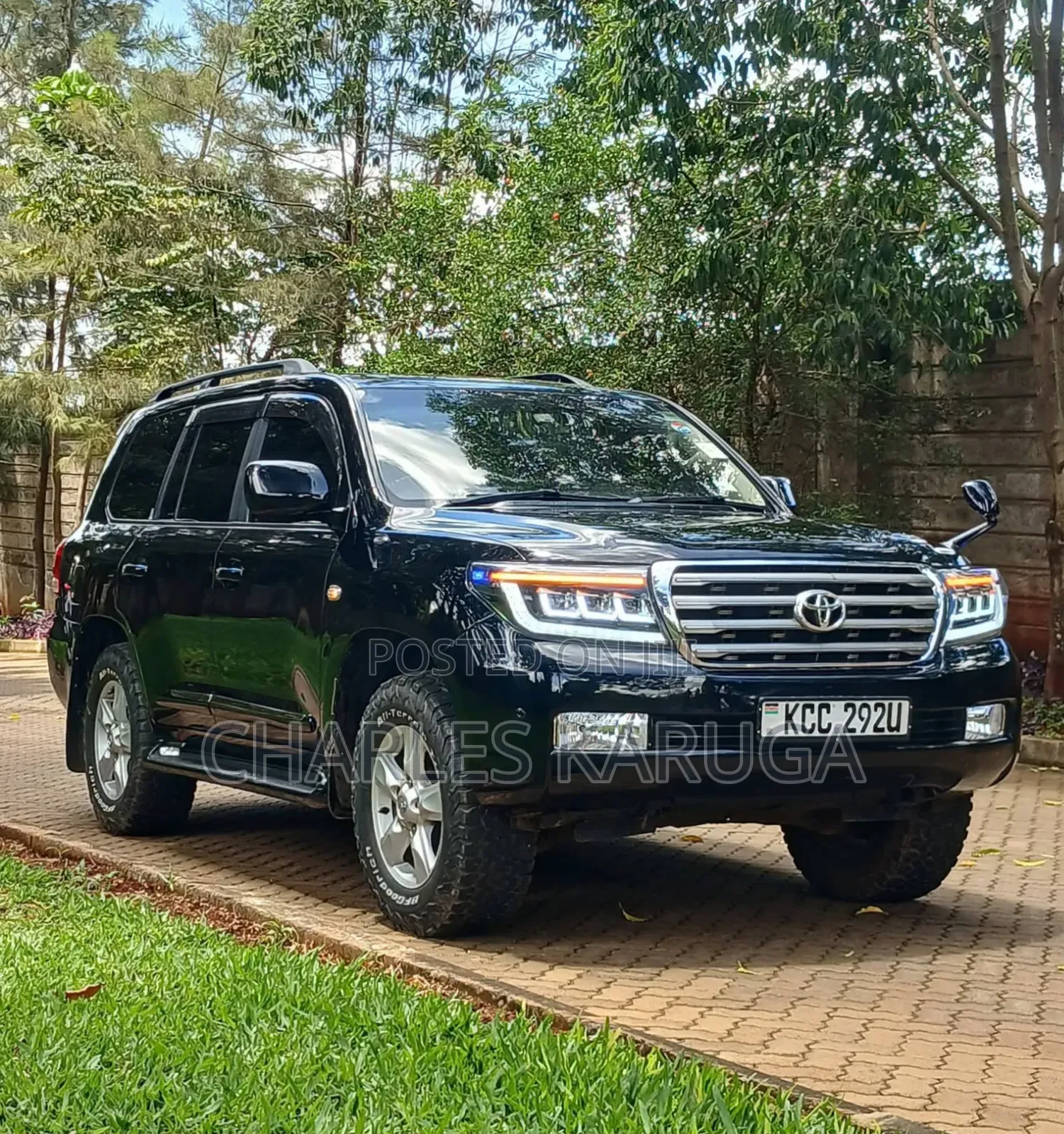 Toyota Land Cruiser 2008 Black