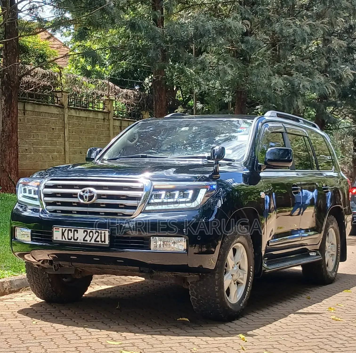 Toyota Land Cruiser 2008 Black