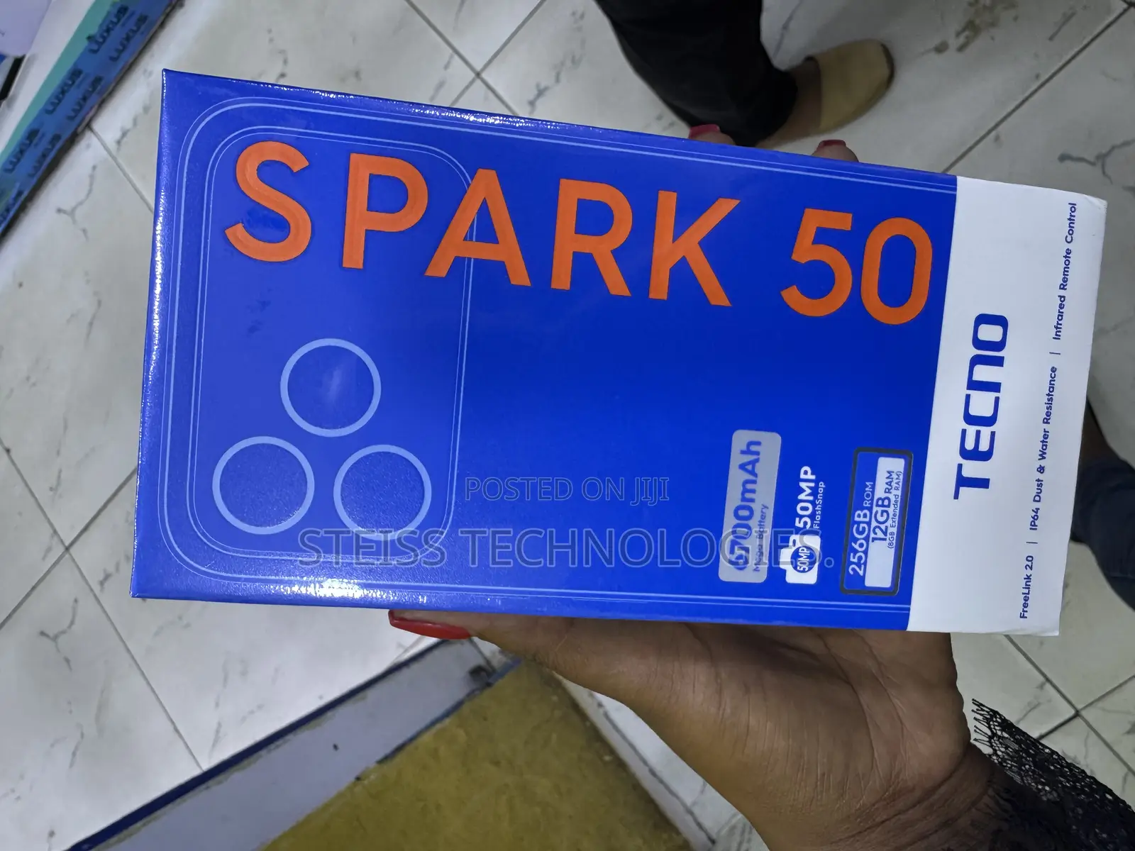 New Tecno Spark 16 GB Black