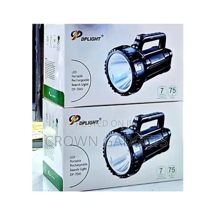 Dplight Dp-7045 Rechargeable Torch Camping Search Light