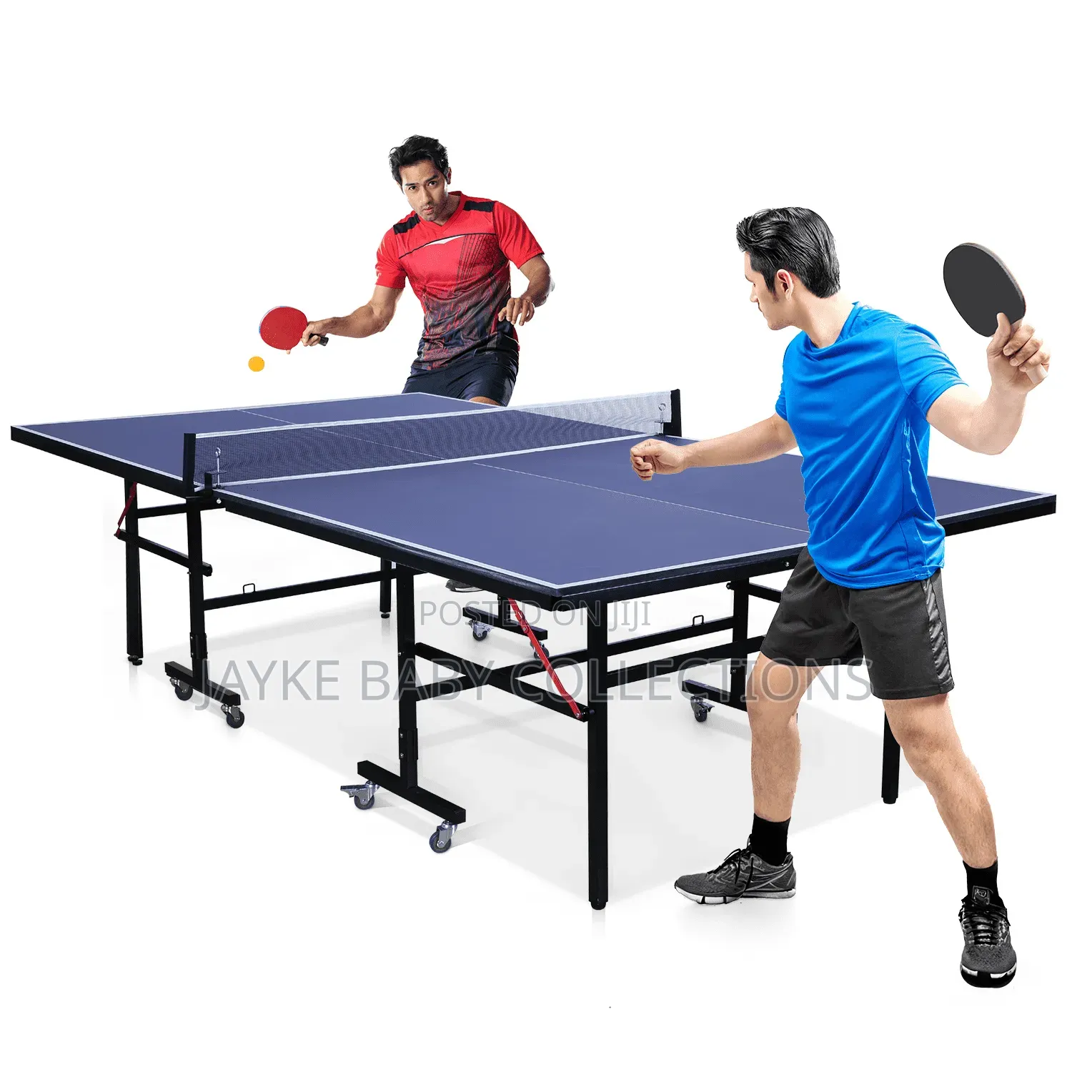 Foldable Table Tennis Table – Fun Indoor Games Fitness