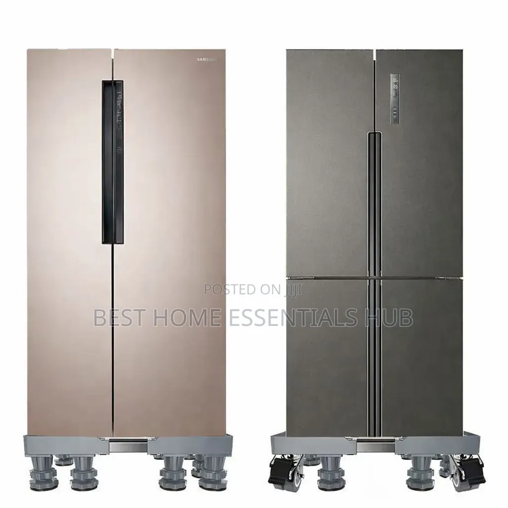 *Heavy-duty Double Tube Fridge/Washing Machine Stand