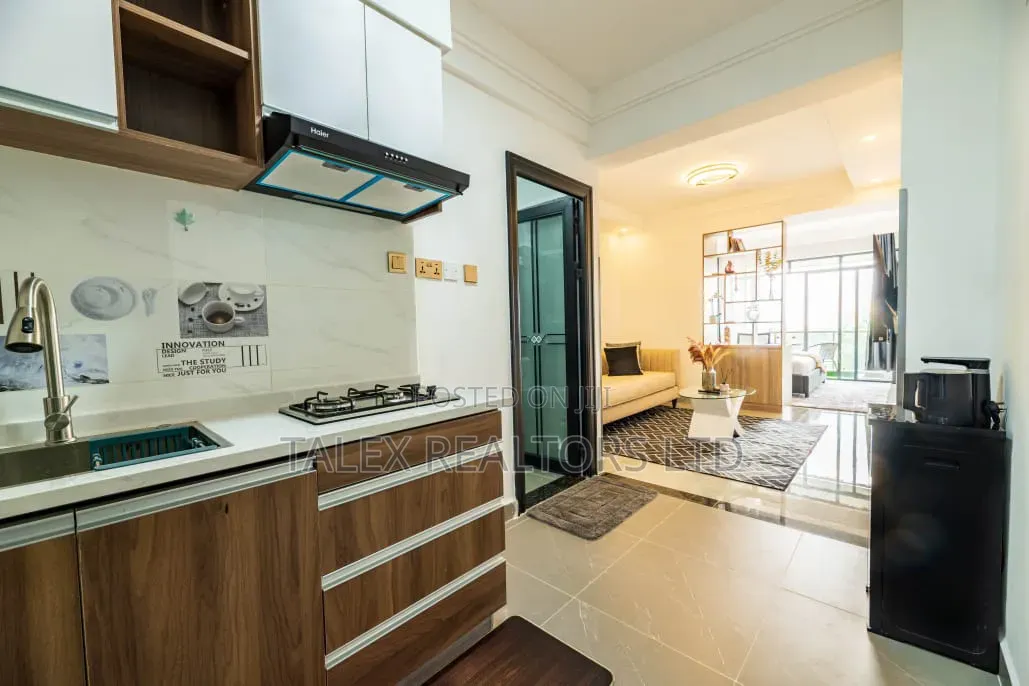 Luxury Furnished Studio at Valley Heights, Kilimani – Stay Short/Long