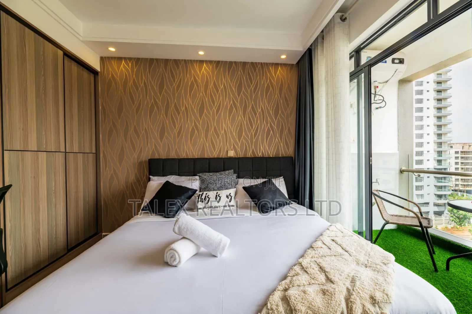 Luxury Furnished Studio at Valley Heights, Kilimani – Stay Short/Long