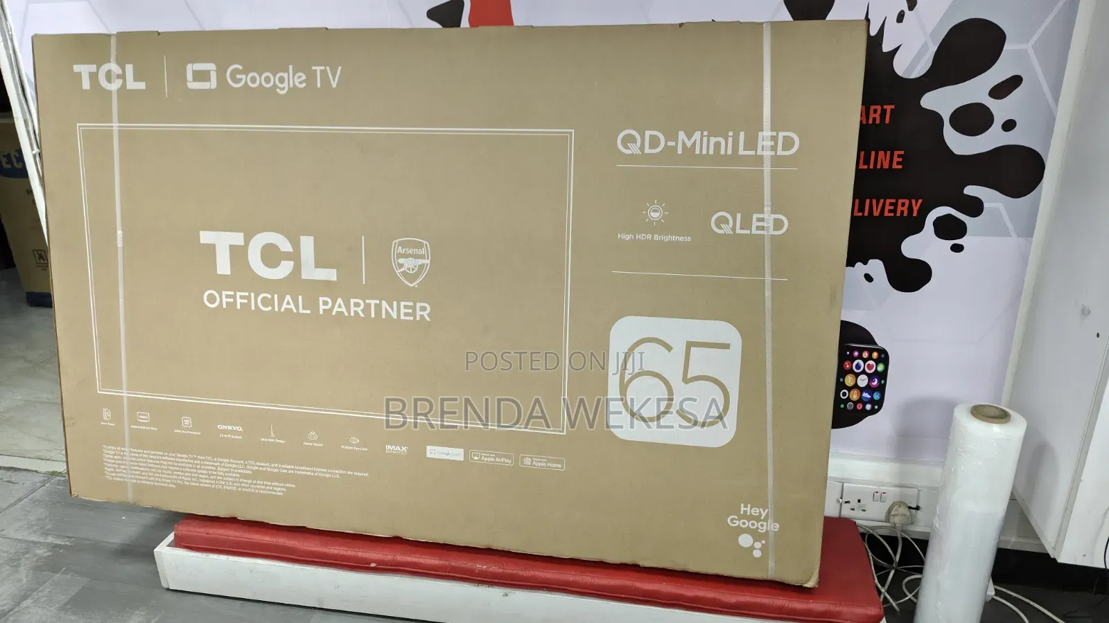 TCL 65 Inch Qd-Mini Led Google Tv – 65c6k - TCL