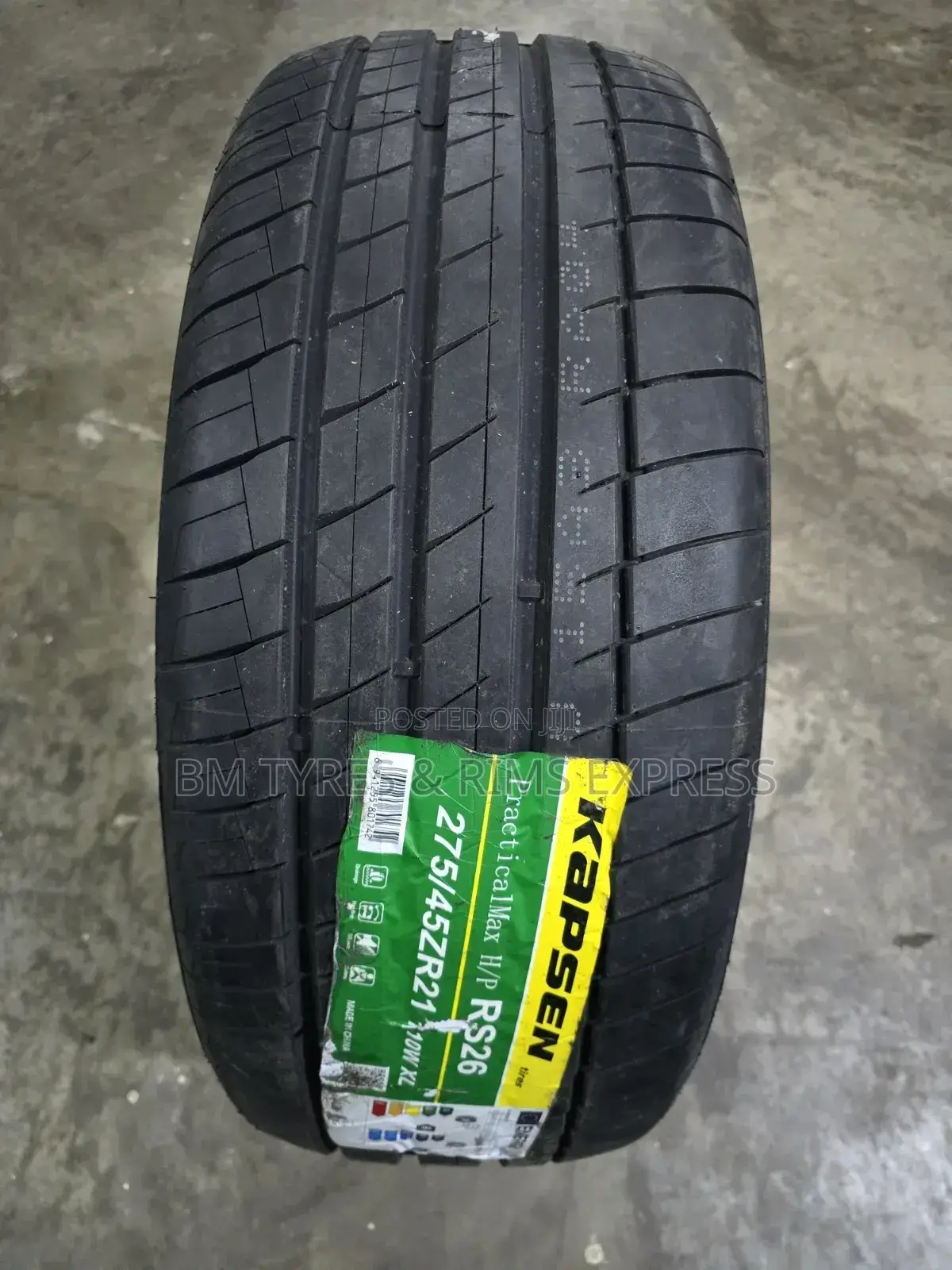 275 /45 R21 Kapsen
