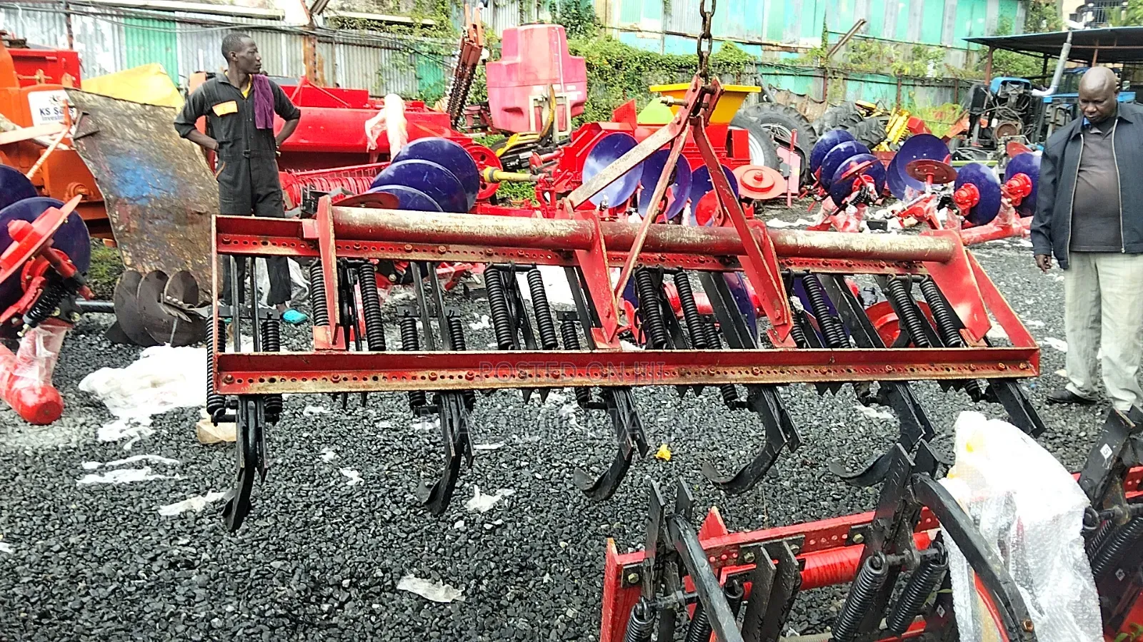 11 Tines Adjustable Tiller