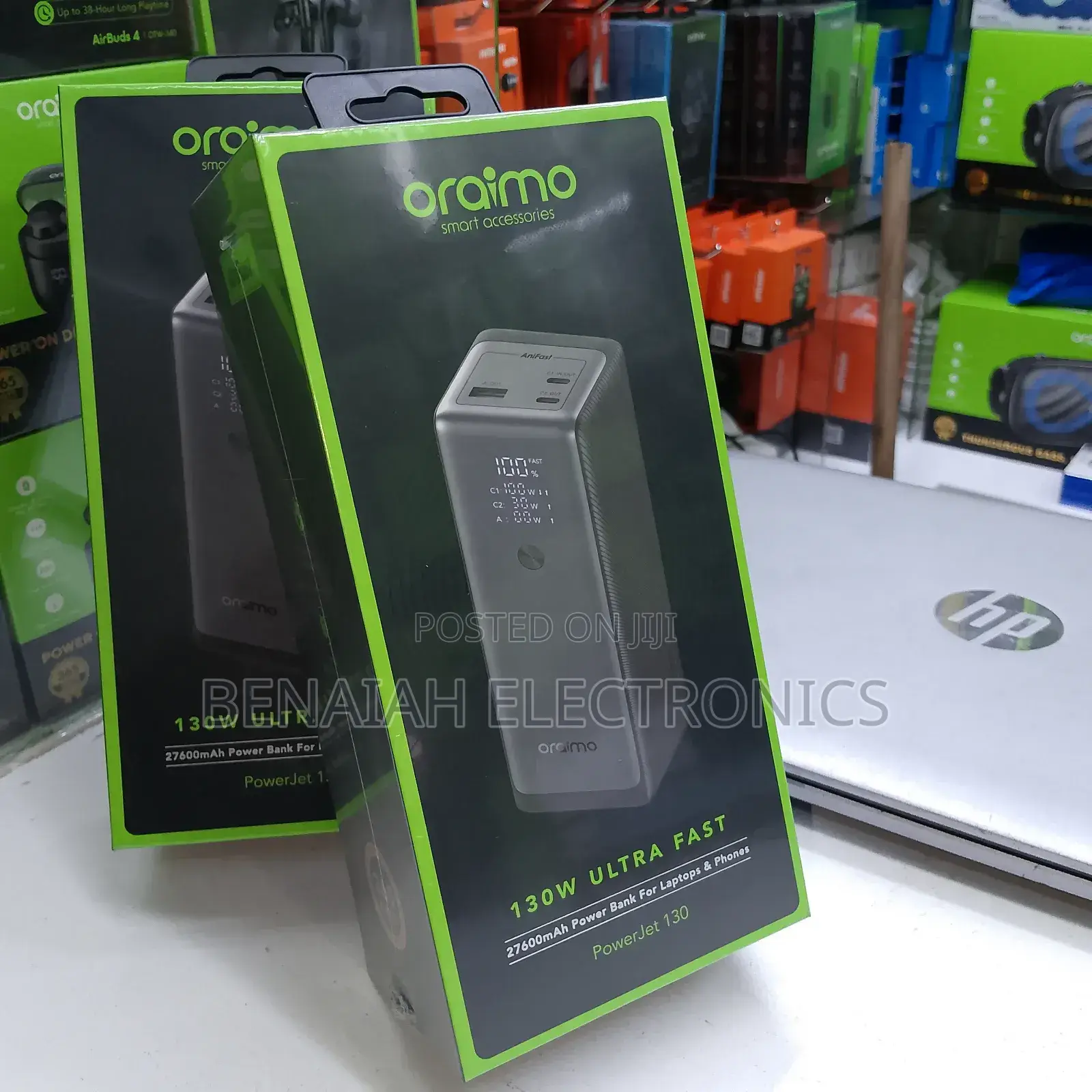 Laptop Powerbank Professional Oraimo Powerbank 27600mah,130watts Fast