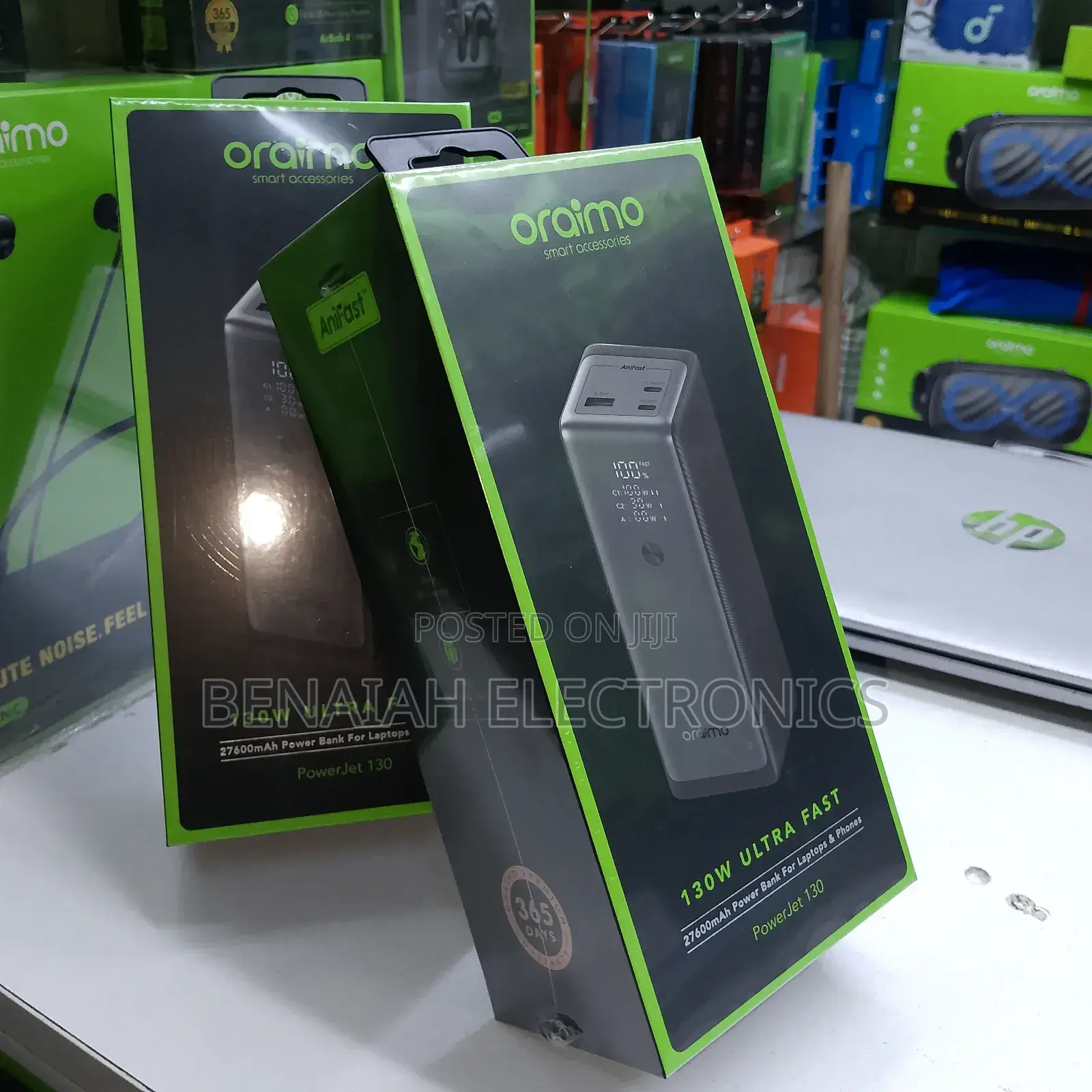 Laptop Powerbank.Oraimo Portable Powerbank27600mah130watts Fast