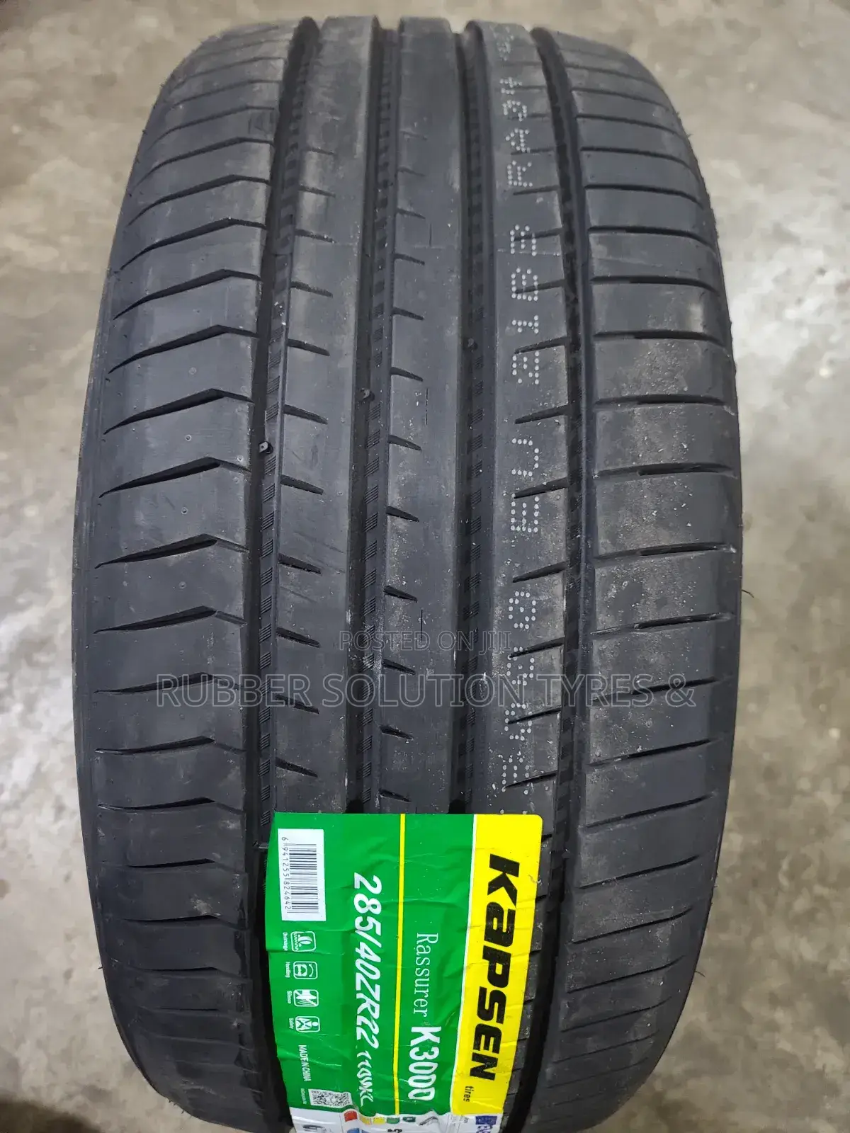 285 /40 R22 Kapsen Tyres 110w X/L 