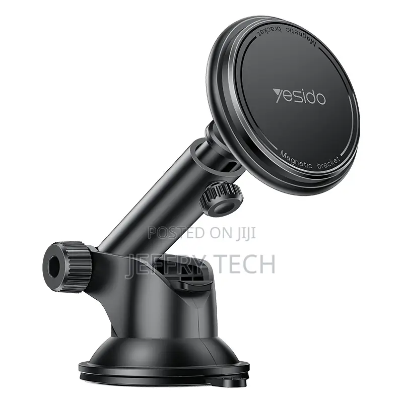 Yesido Rotation Telescopic Rod Magnetic Suction Cup Car Phone Holder