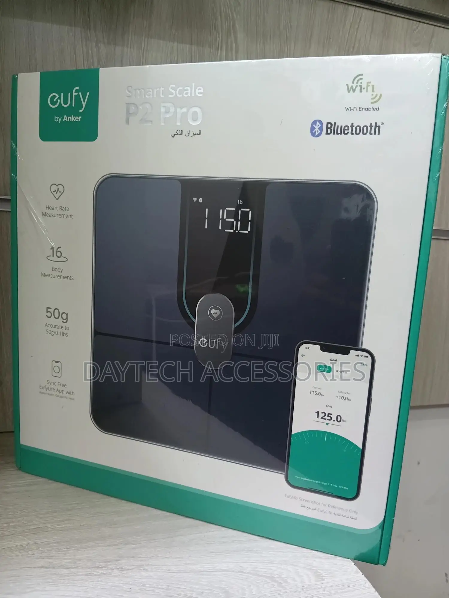 This Is A Eufy Smart Scale P2 Pro Digital Bathroom Scale.