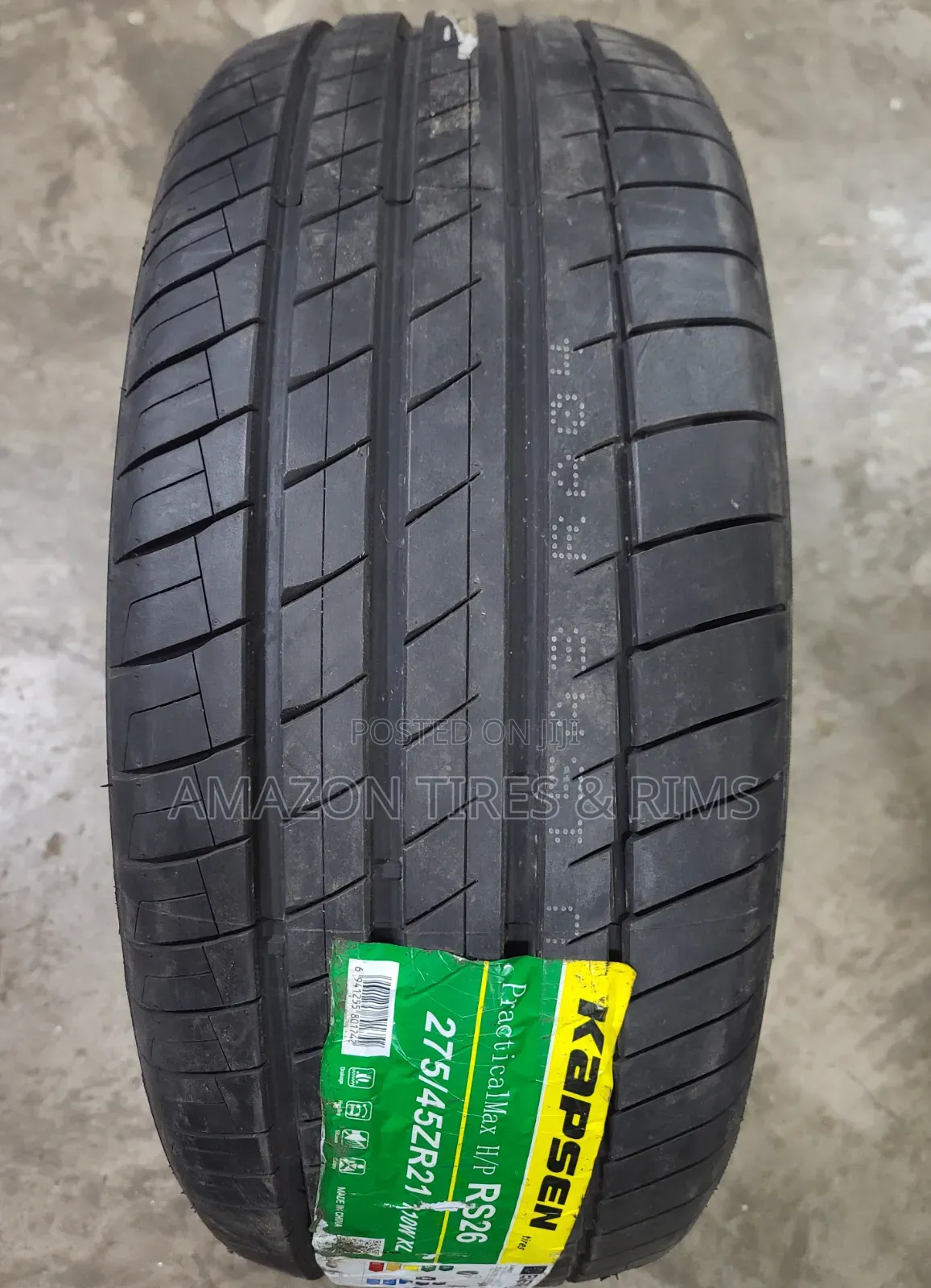 275/45r21 Kapsen Tyres 110w X/L Rs26