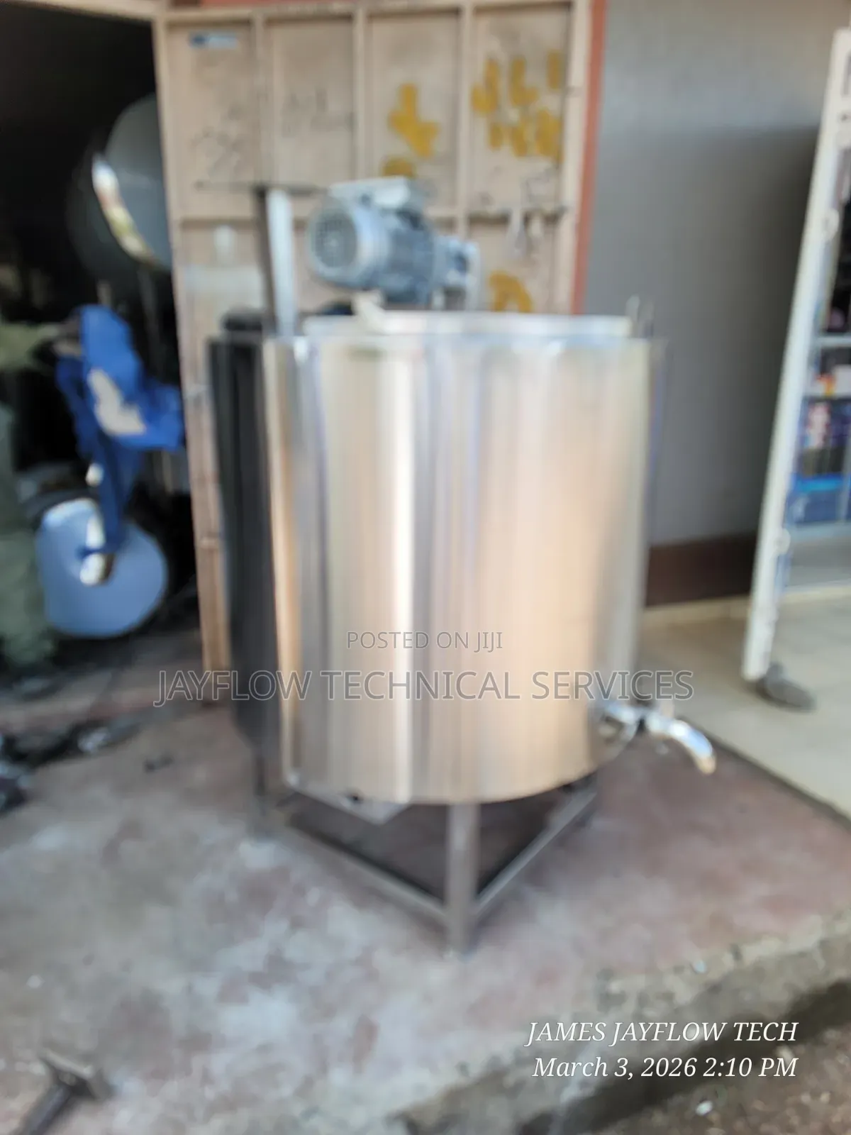 Commercial /Industrial Pasteurizer Machine 500 LTRS