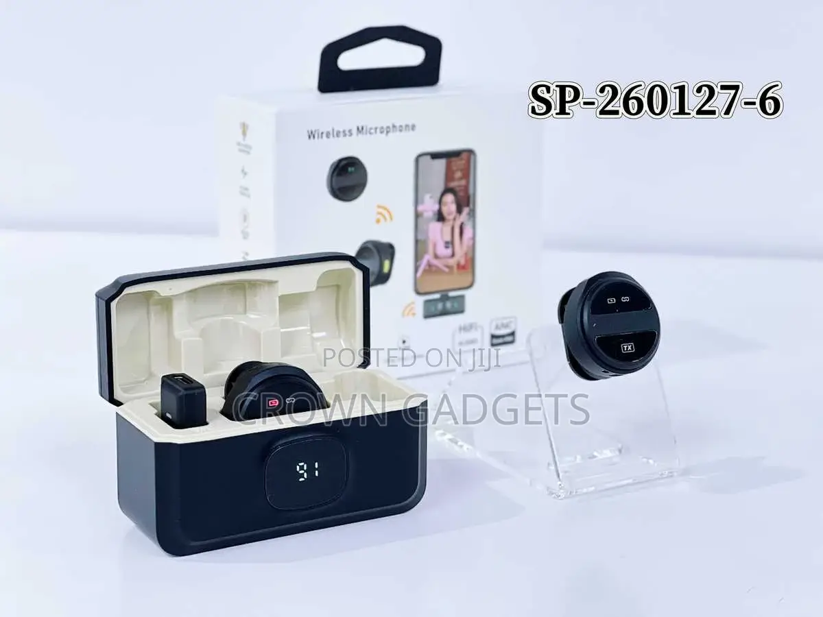 Sx21 Wireless Lavalier Microphone Plug Play Phone Cam