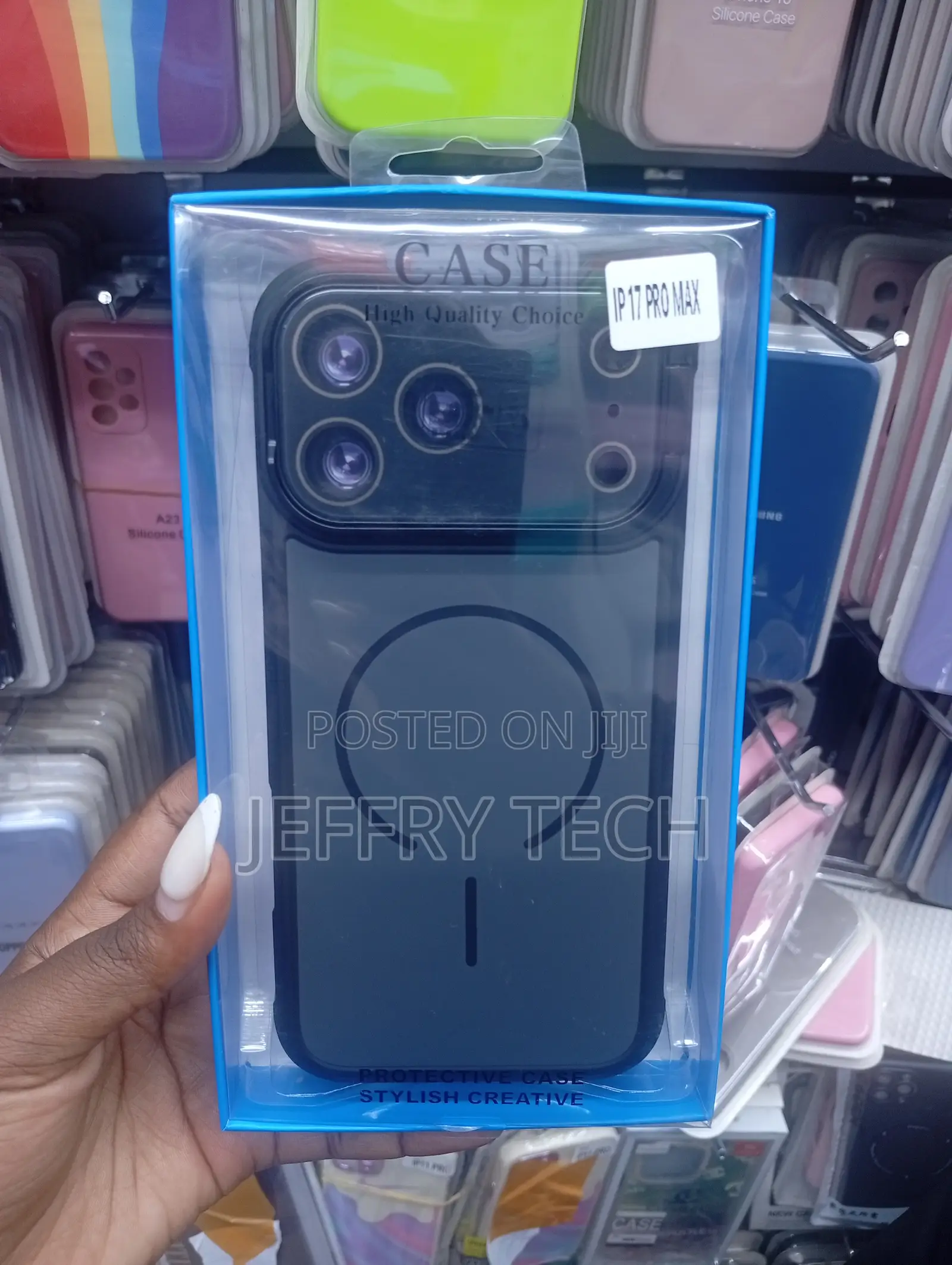 iPhone 17 Pro Max Translucent Frosted Matte Finish Case