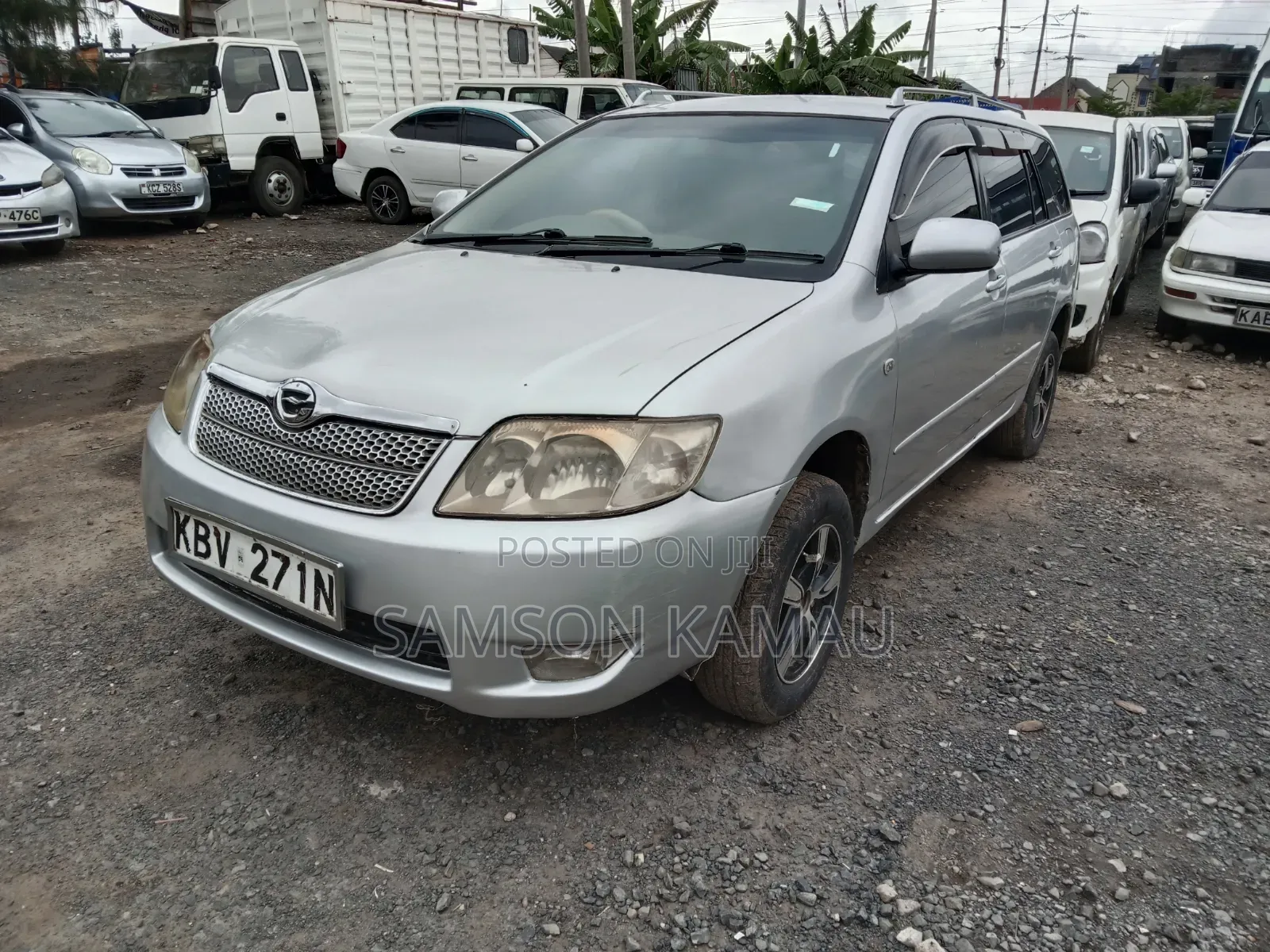 Toyota Corolla Fielder 2008 Silver
