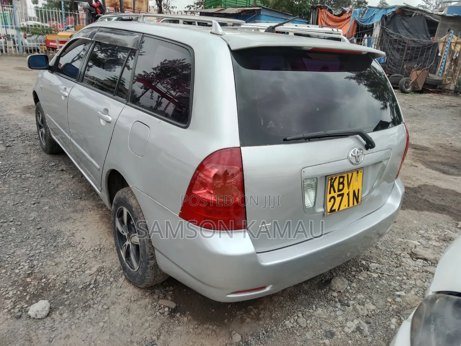 Toyota Corolla Fielder 2008 Silver