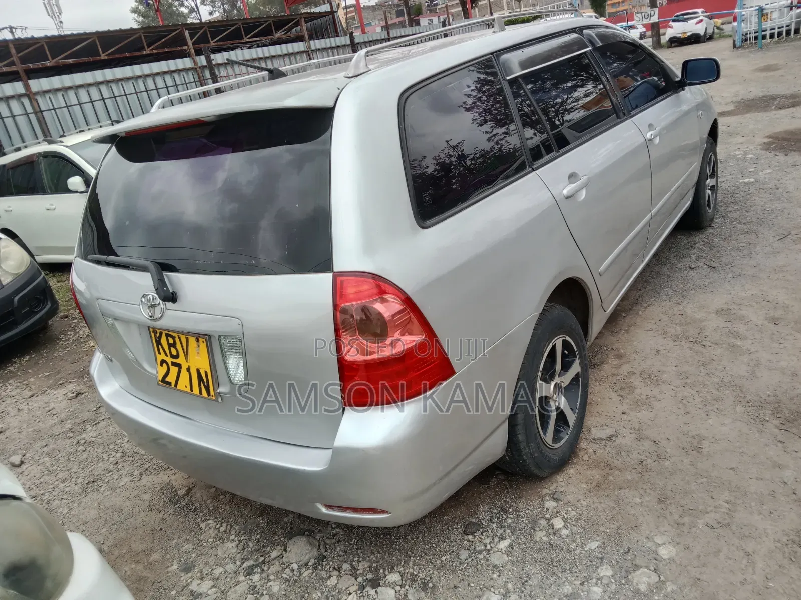 Toyota Corolla Fielder 2008 Silver
