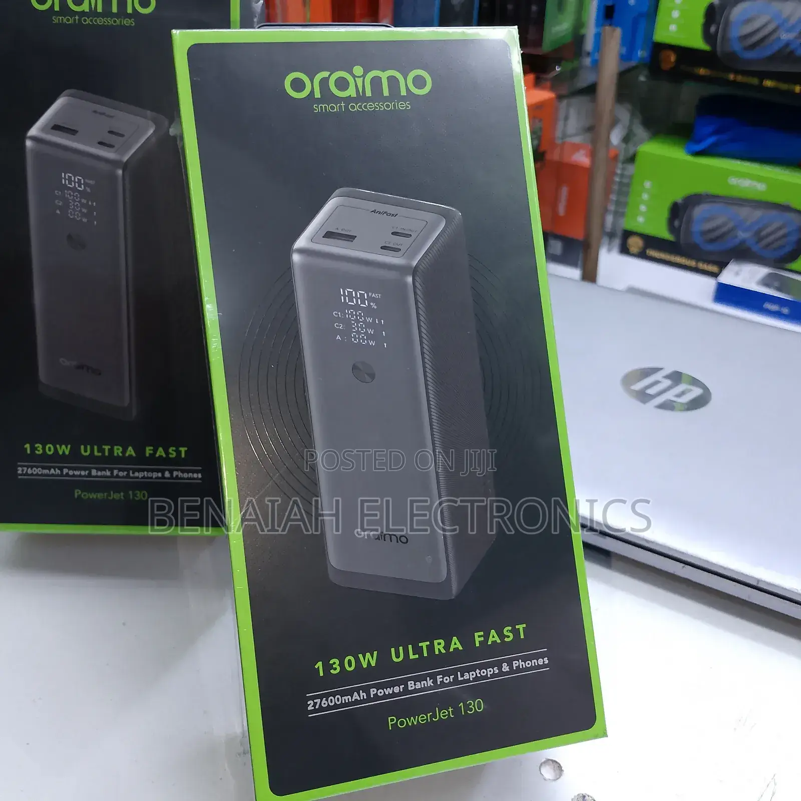 Efficient and Liable Laptop Powerbank and Phones,27600watts130 Watts