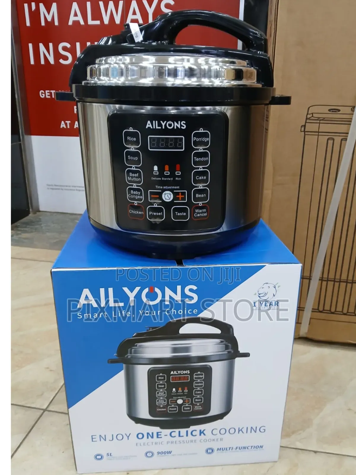 Alyons Pressure Cooker - 5 Litres Available