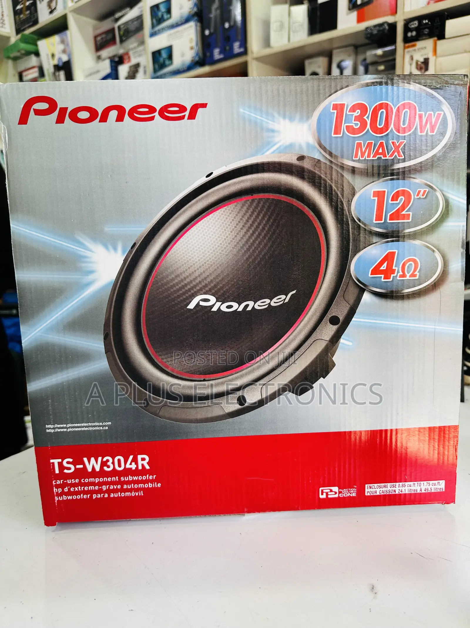 Pioneer 12 Inch Tsw304 Heavy Duty Subwoofer