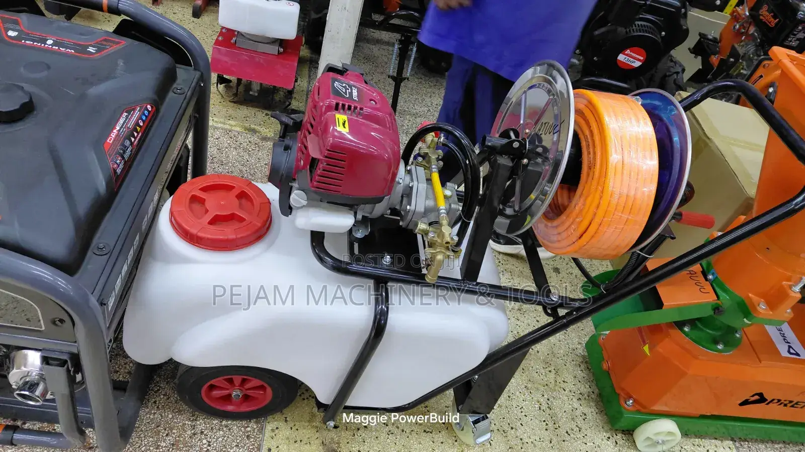 50l Portable Agricultural Sprayer 4 Stroke Petrol Engine