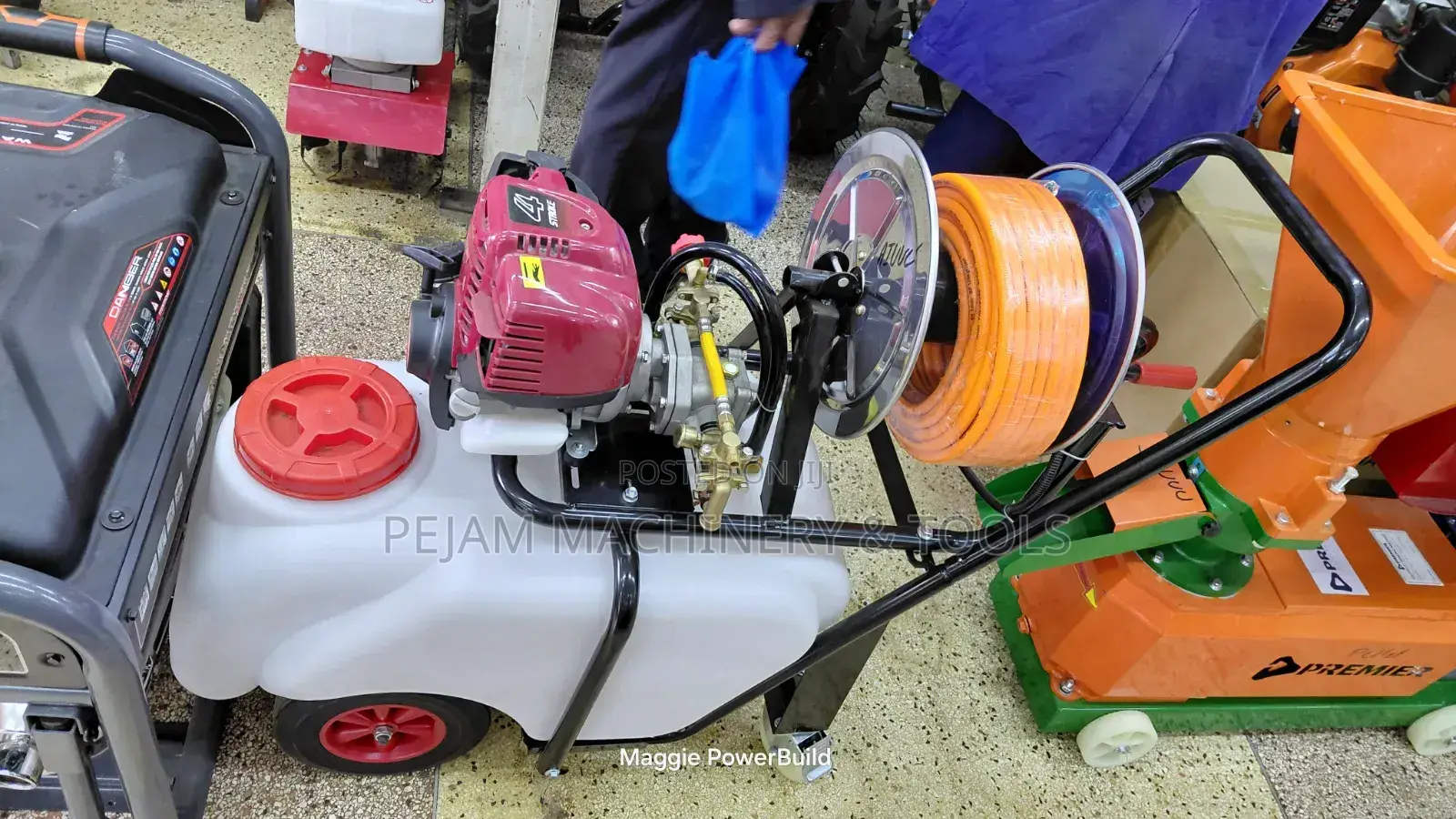 50l Portable Agricultural Sprayer 4 Stroke Petrol Engine