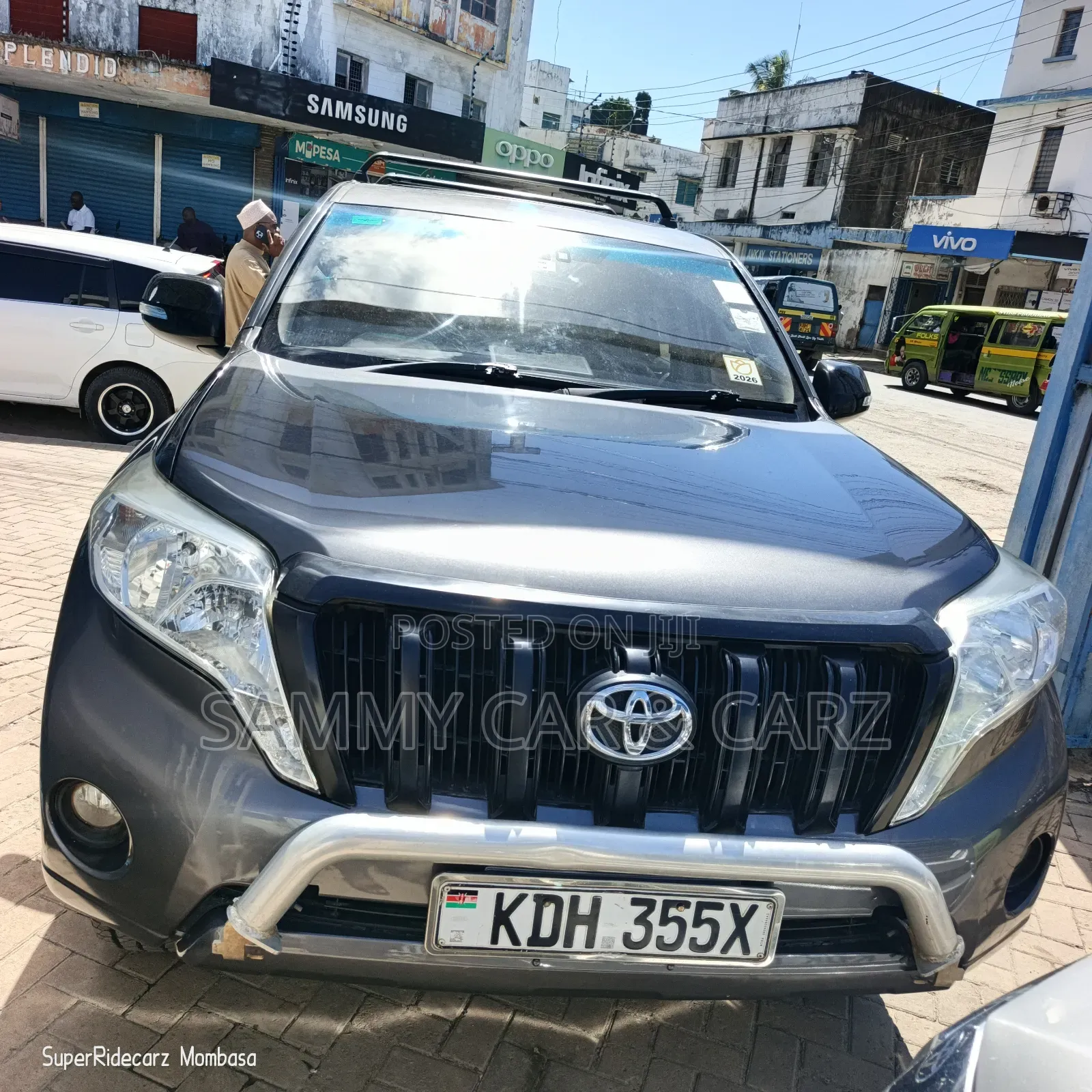 Toyota Land Cruiser Prado 3.0 D-4D (172 Hp) 2014 Gray