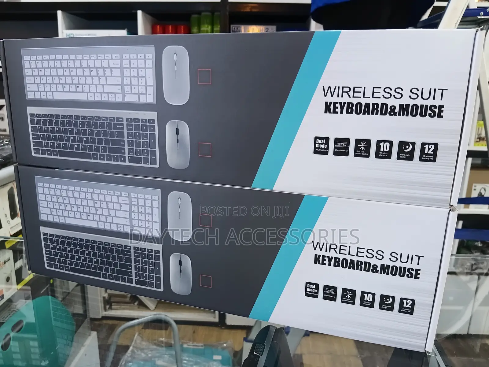 Rechargeable Wireless Keyboard Mouse Combo for Pc Smart Tv