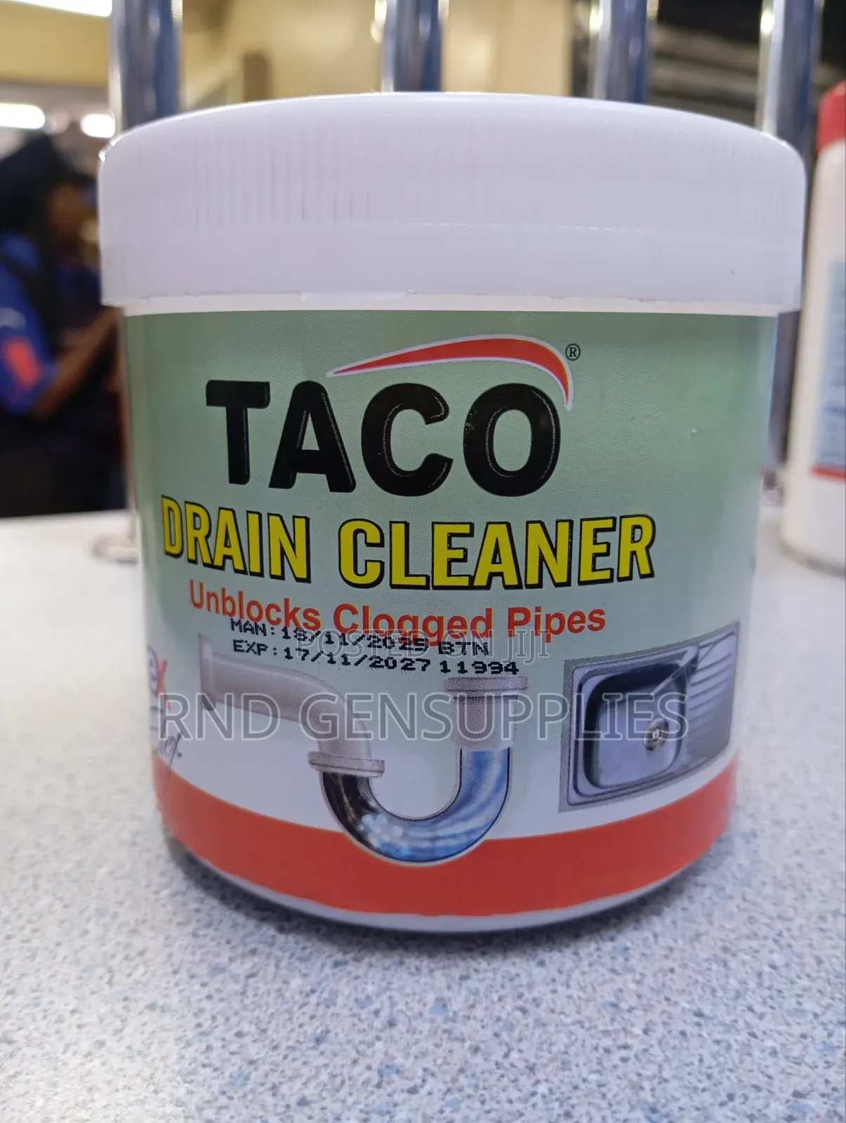 Taco Drain Cleaner