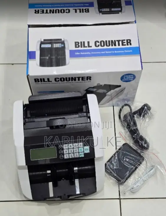 Bill Counting Machine + Fake Note Detector Uv/Mg Counterfeit