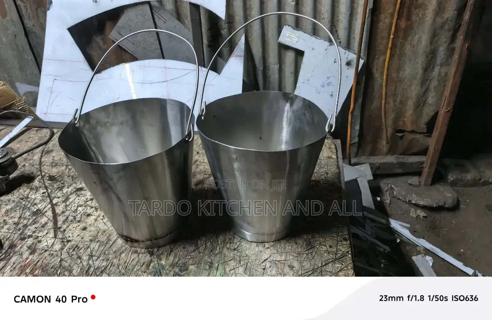 Stainless Steel Bucket