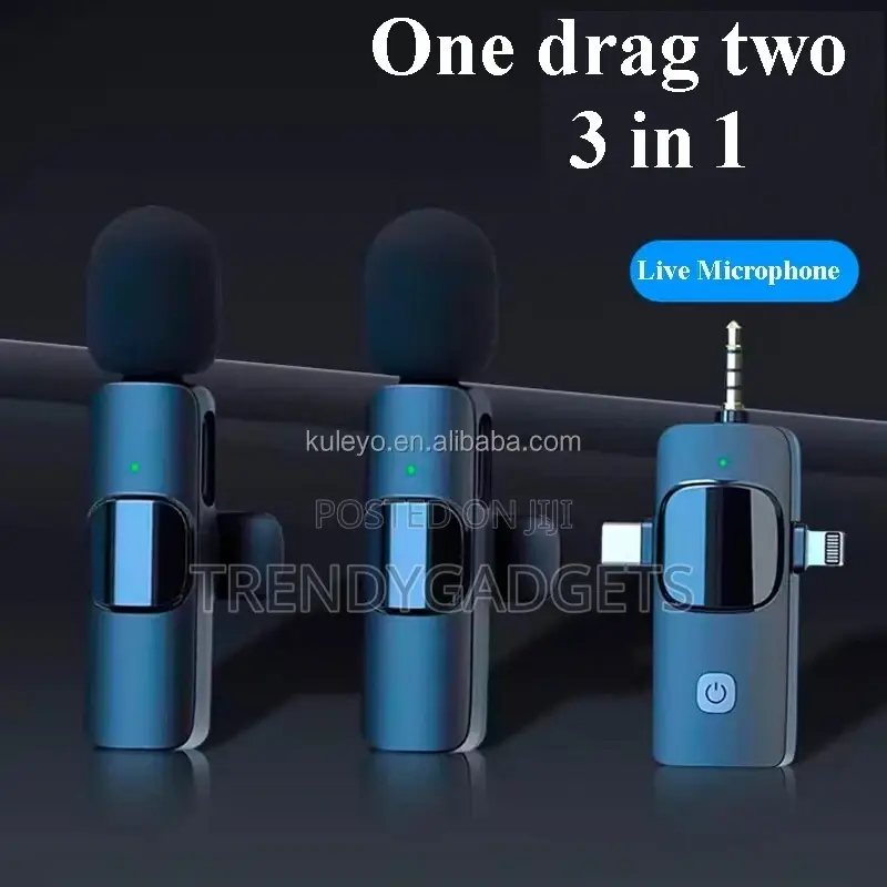  Dual Wireless Mic Noise Reduction Interview Vlogging