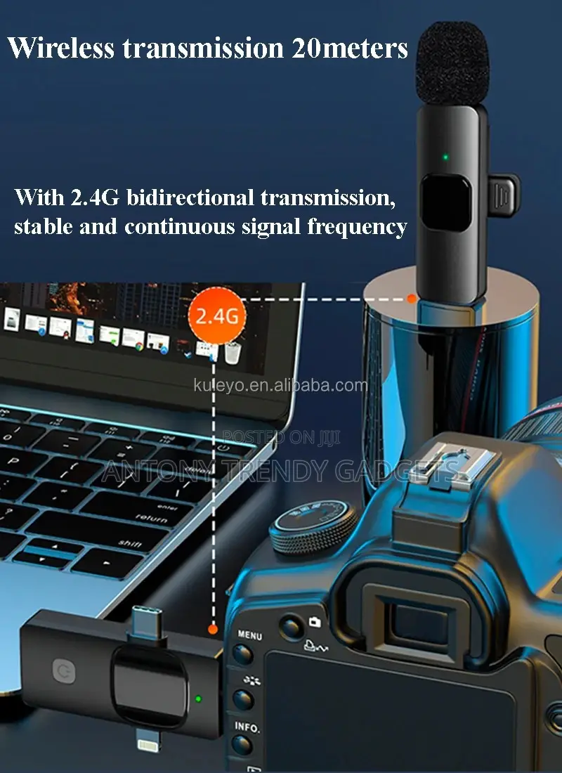  Dual Wireless Microphone Noise Reduction Interview