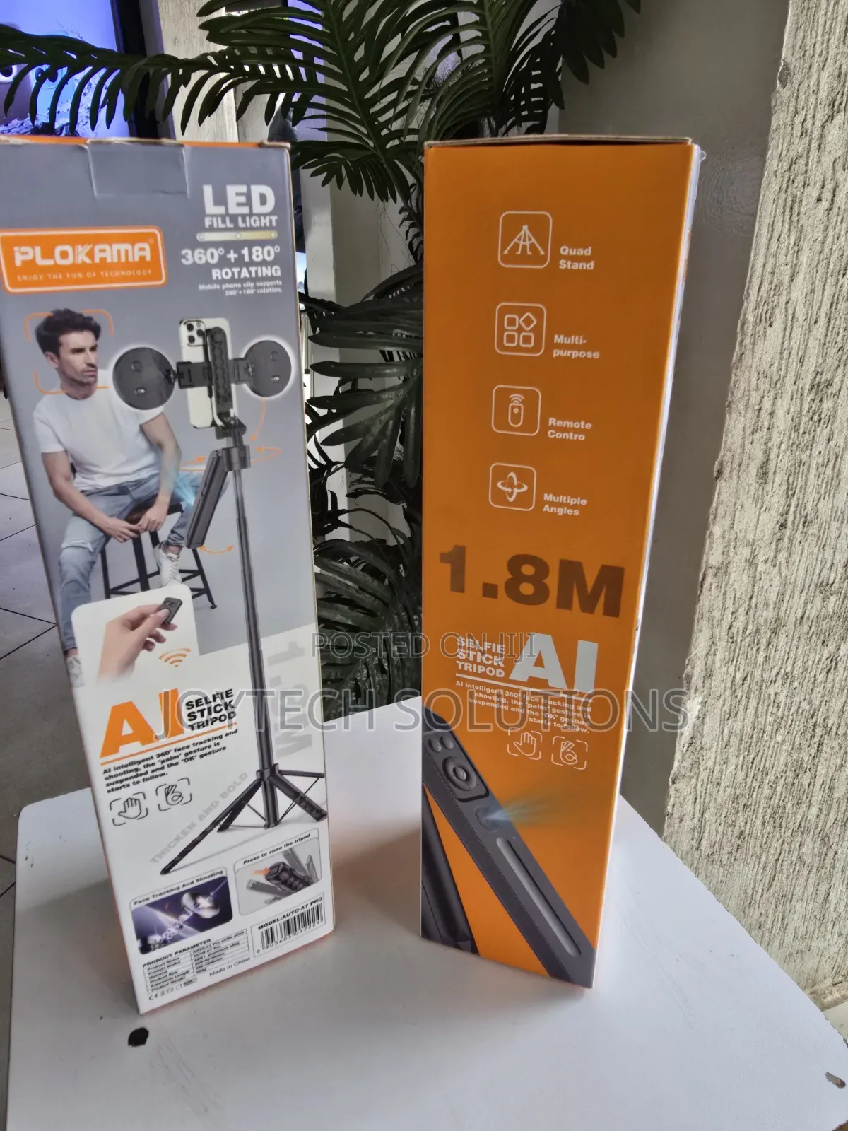 Selfie Stick Tripod Ai 360 Rotation Plokama A7 Pro Streaming