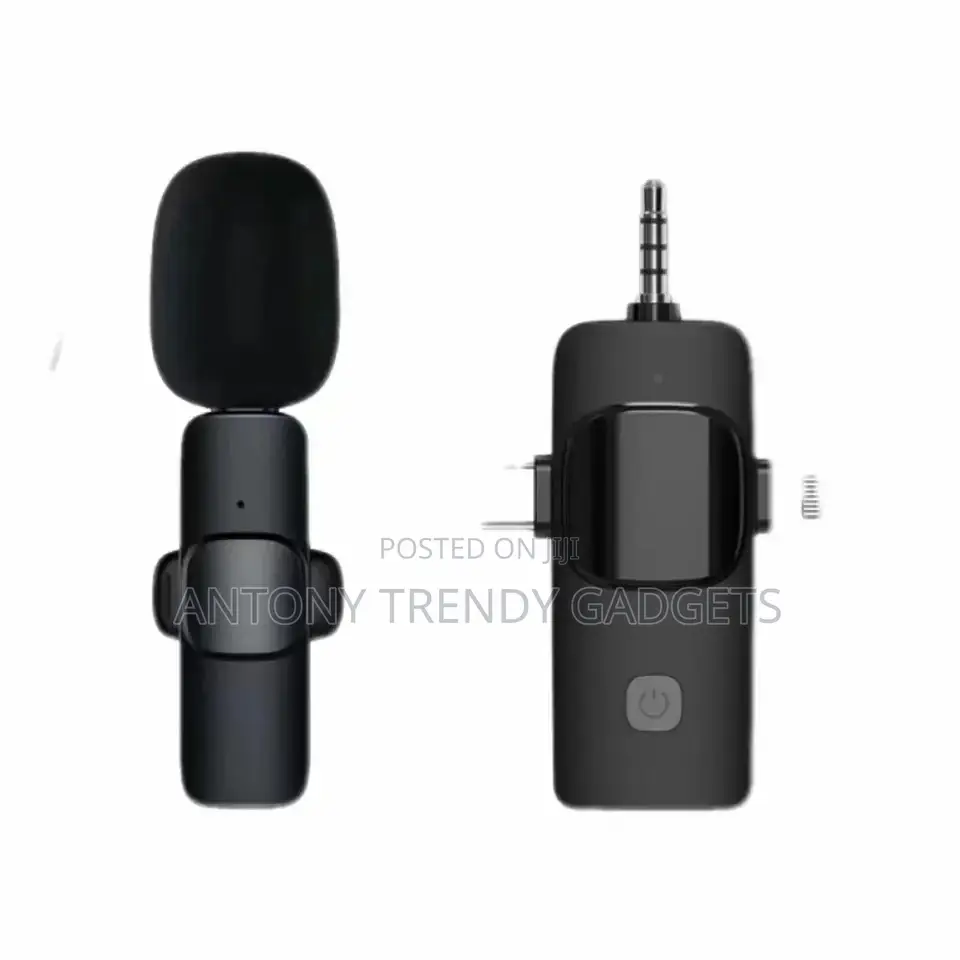 Clip on Wireless Mic Set for Streaming Recording