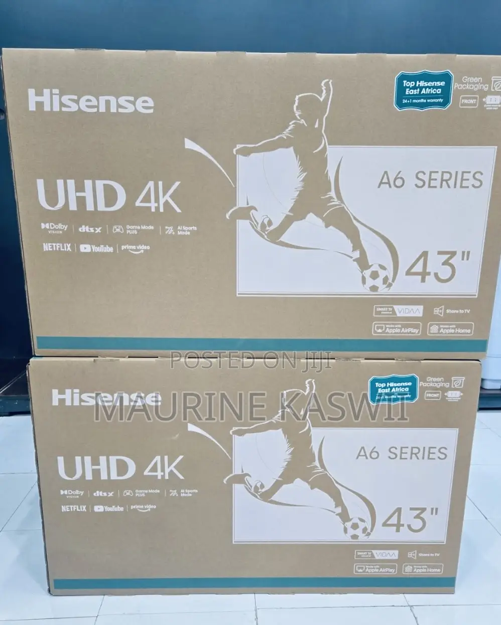 Hisense 43”-A6 Series