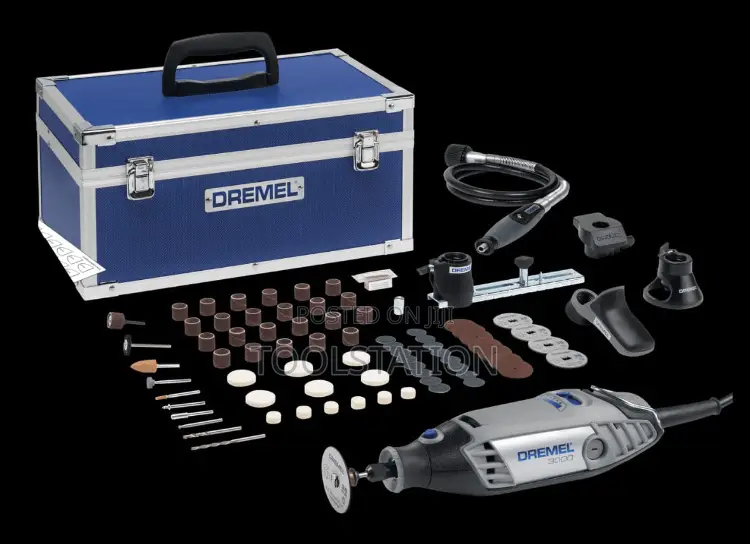 Dremel 3000 Rotary Tool Kit With 70 Pieces Accessories and Metal Box