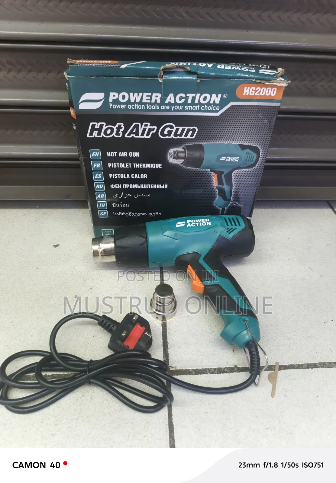 Power Action Hot Air Gun