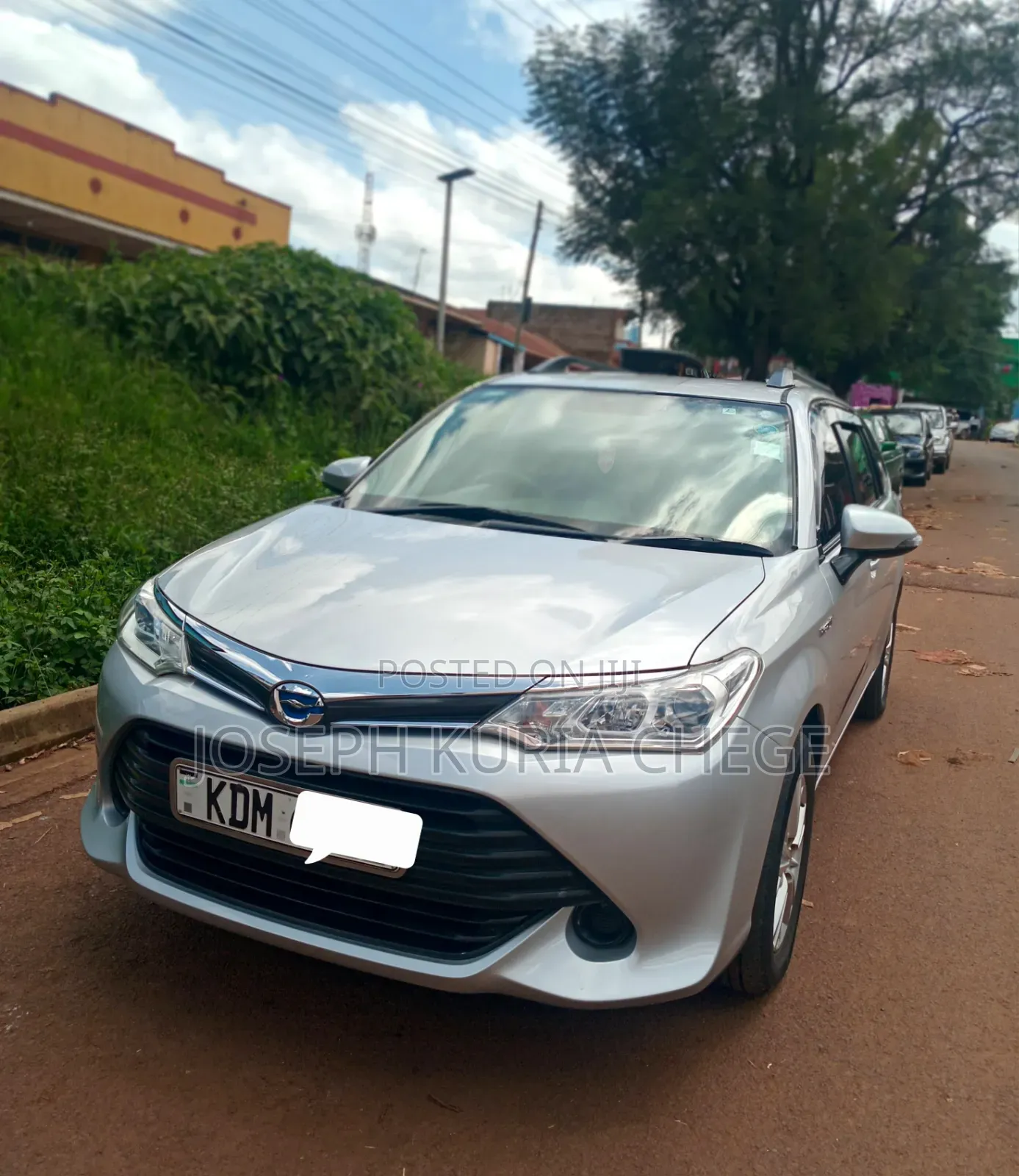 Toyota Corolla Fielder 2016 Silver