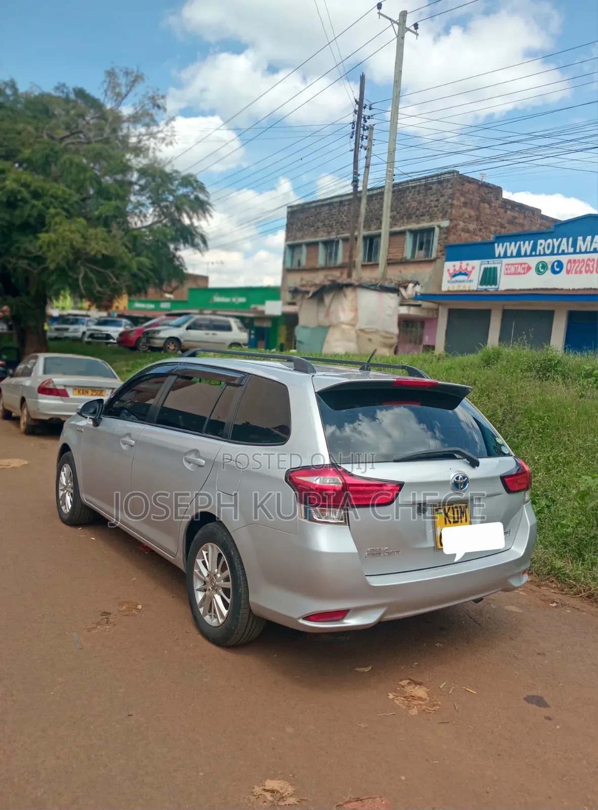 Toyota Corolla Fielder 2016 Silver
