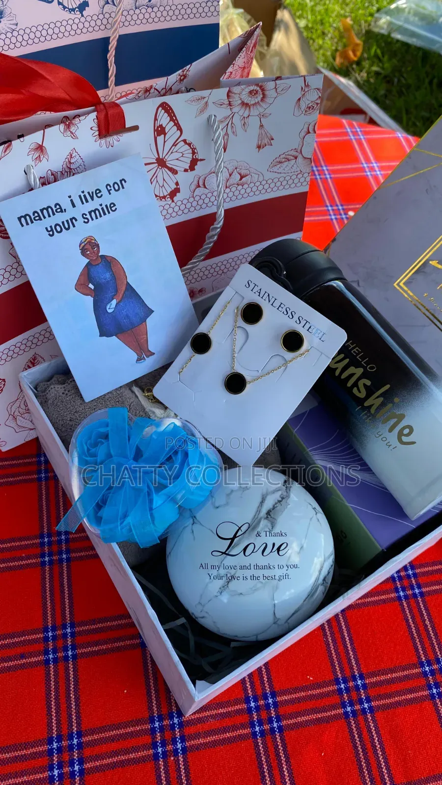 Mother's Day Gift Pack With Jewellery Set