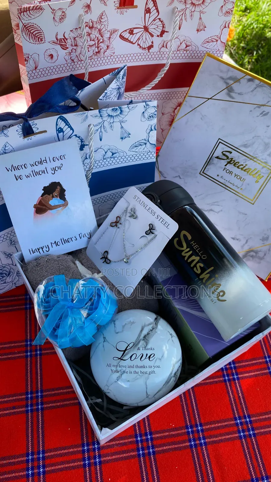 Mother's Day Gift Pack With Jewellery Set