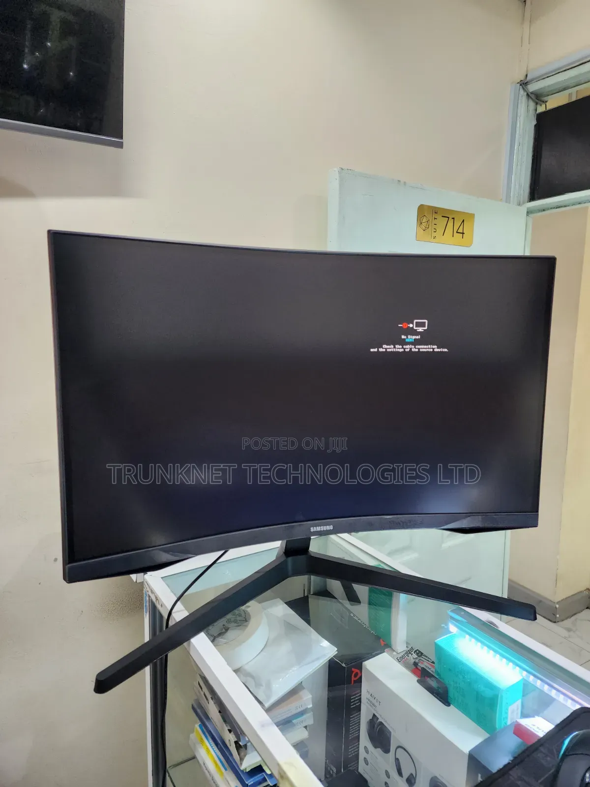 Samsung Odyssey G5 S27cg552em 27′′ QHD 165hz Curved Gaming Monitor