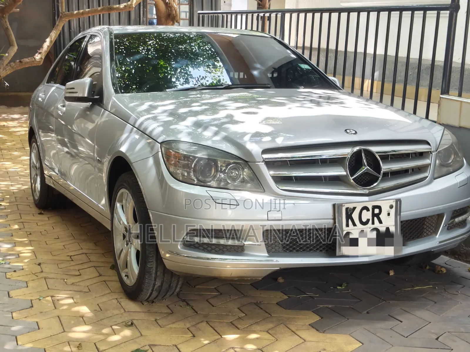 Mercedes-Benz C200 2012 Silver