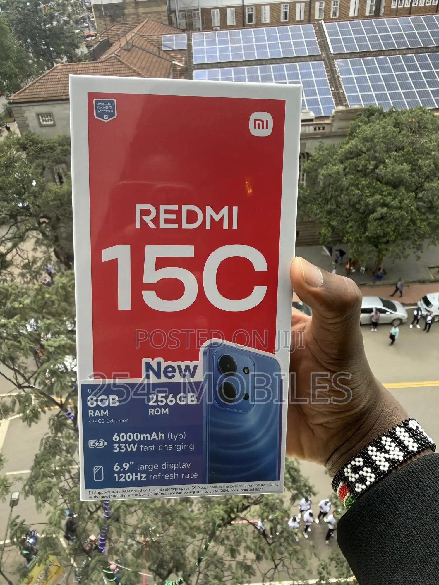 New Xiaomi Redmi 15C 4G 256 GB Black