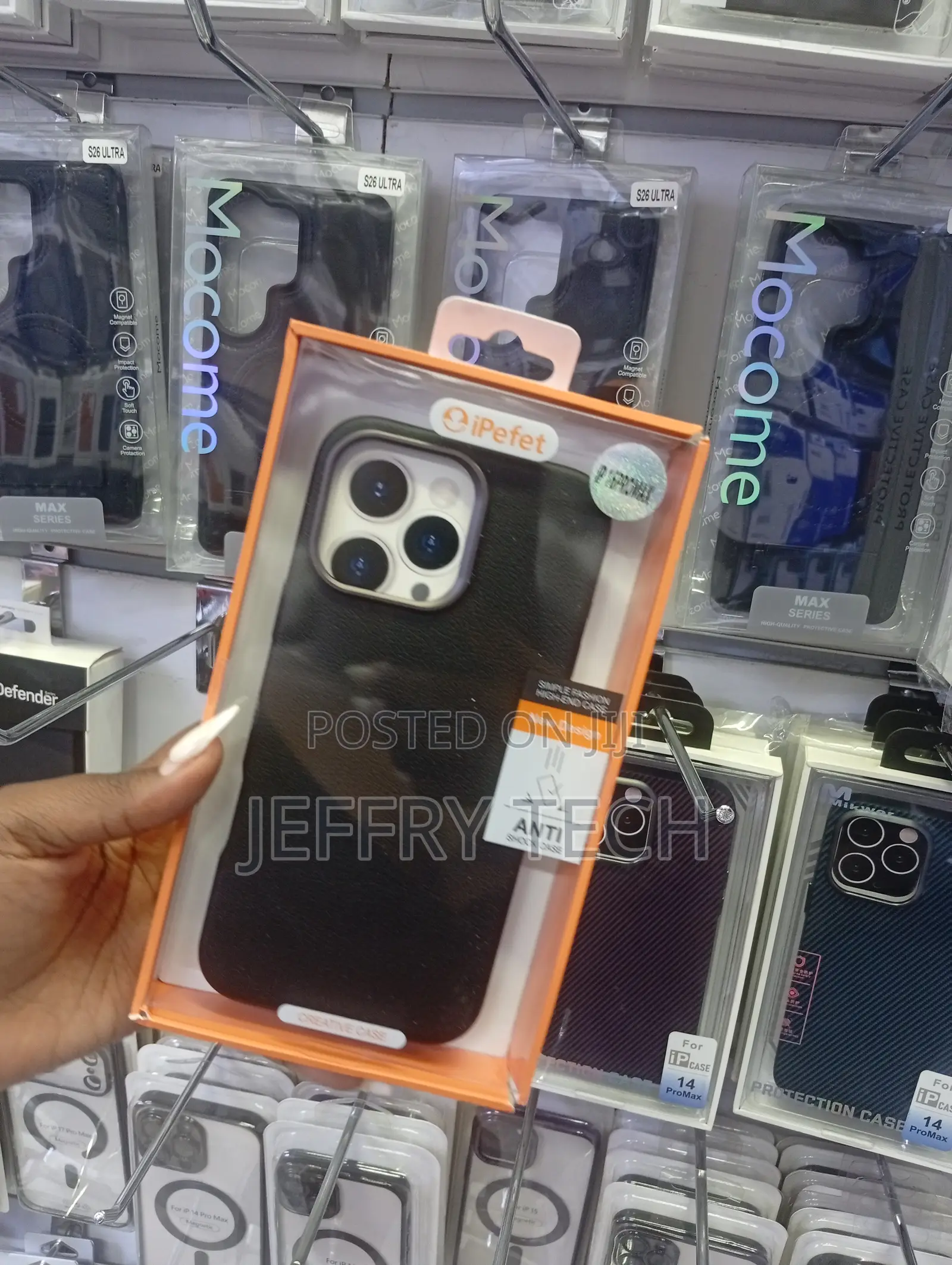 iPhone 16 Pro Max Ipefet Brand Simple Fashion High-End Anti-Shock Case