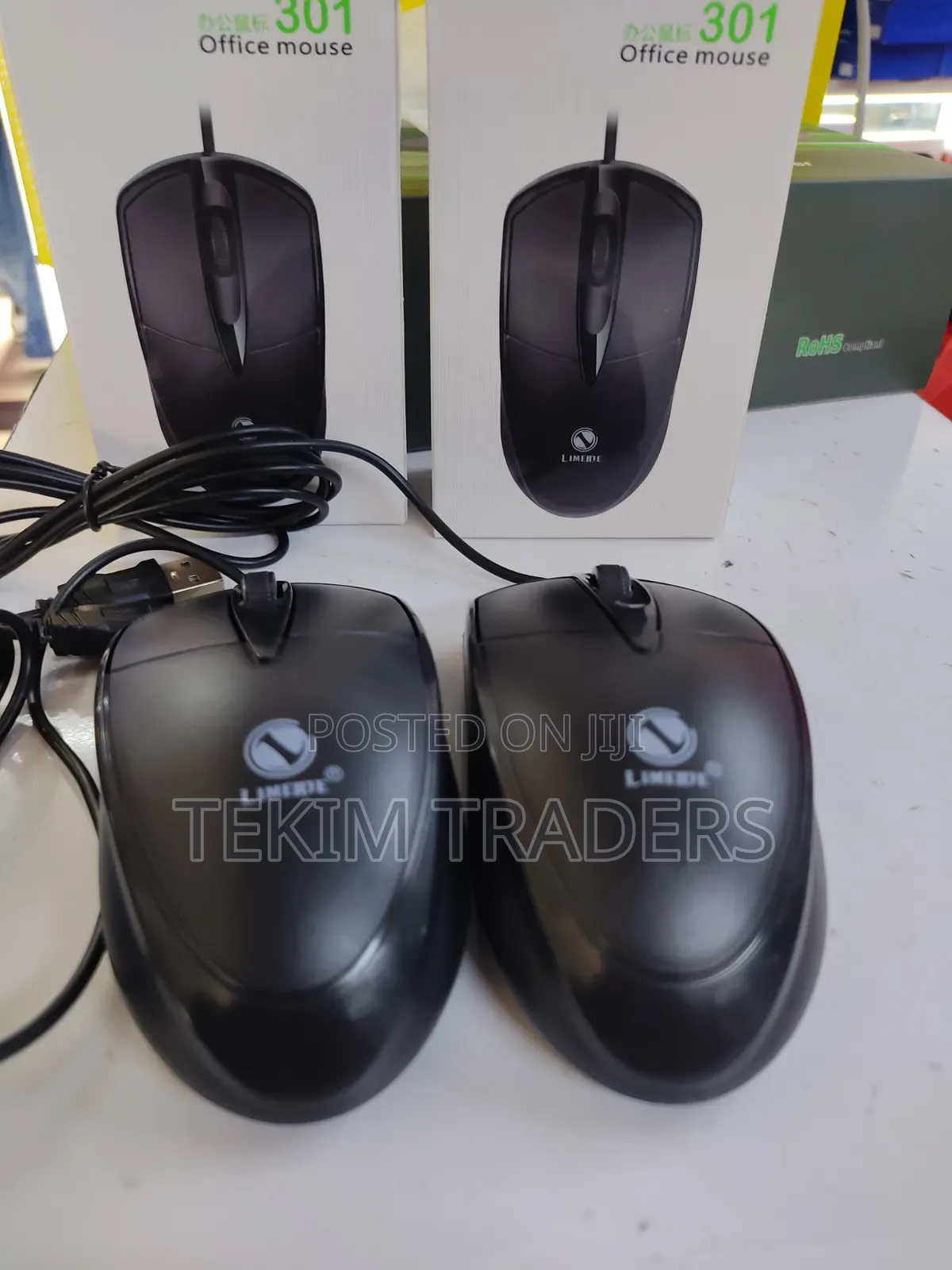Wired Mouse - Plug and Play